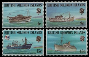 Salomoninseln 1975 - Mi-Nr. 272-275 ** - MNH - Schiffe / Ships - Picture 1 of 1