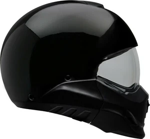 Casco de calle BELL Broozer liso brillante/negro mate bicicleta de carretera motocicleta 71218 - Imagen 1 de 18