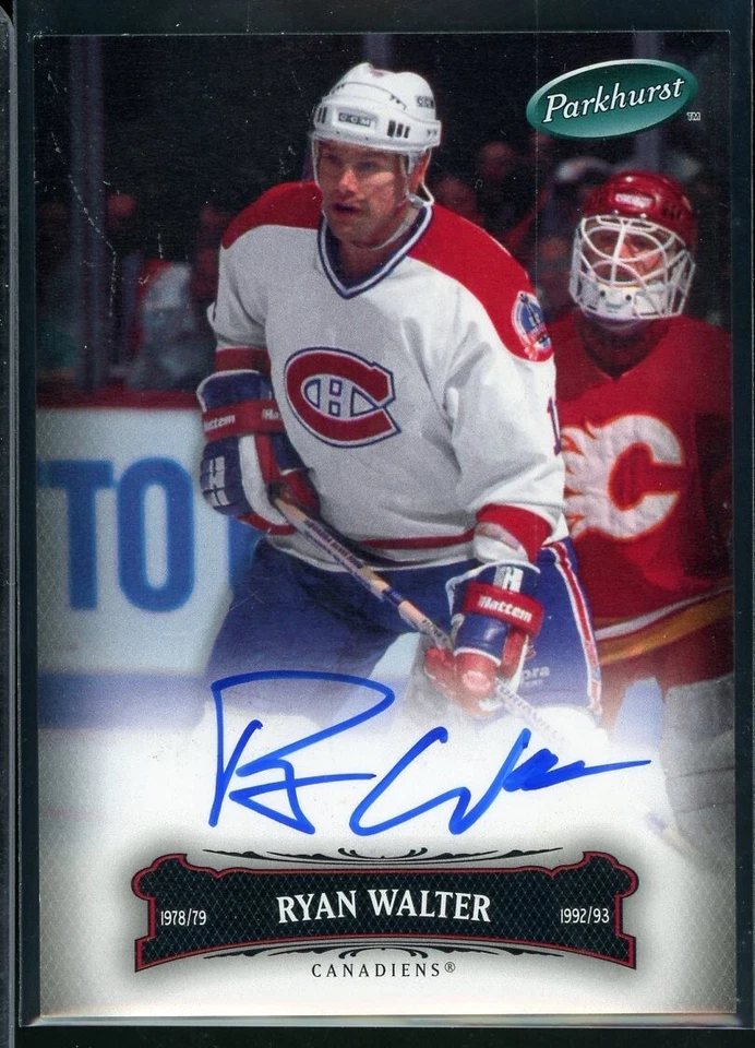 2006-07 Parkhurst Autographs #158 Ryan Walter - Image 1 of 2