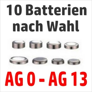 ✅ 10x Knopfzellen AG 0 - AG 13. Camelion Batterien. Freie Auswahl. Versand=0,-€ - Bild 1 von 13