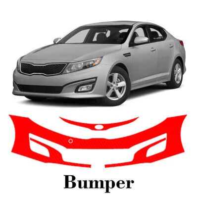 Front bumper PreCut PPF Paint Protection Film For KIA Optima 2014-2015 - Image 1 of 4