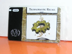 Tarjeta de hechizo Mage Knight S-025 retiro tecnománico - Imagen 1 de 1
