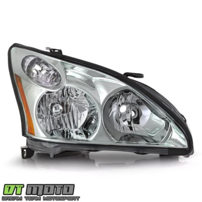 For 2004-2009 Lexus RX330 RX350 RX400h Halogen Headlight Headlamp Passenger Side - Image 1 of 4