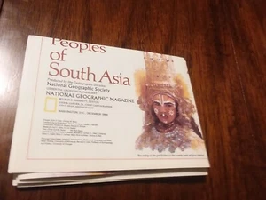 National Geographic Map: Peoples of South Asia December 1984 - Picture 1 of 13