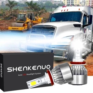 2pc H11 72W Low Beam LED HID Bulb Headlamp Kit For Freightliner Cascadia 2008-17 - Picture 1 of 10