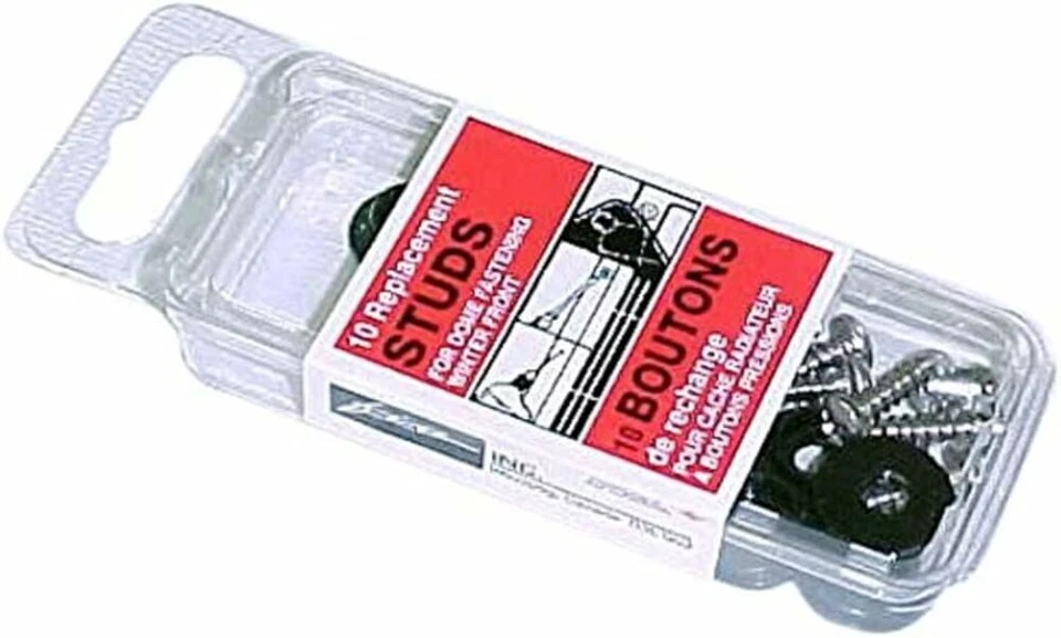 Kit de herrajes de perno atornillable Fia HK103 para pantalla frontal/de insectos de invierno, blanco Foto 1 de 1