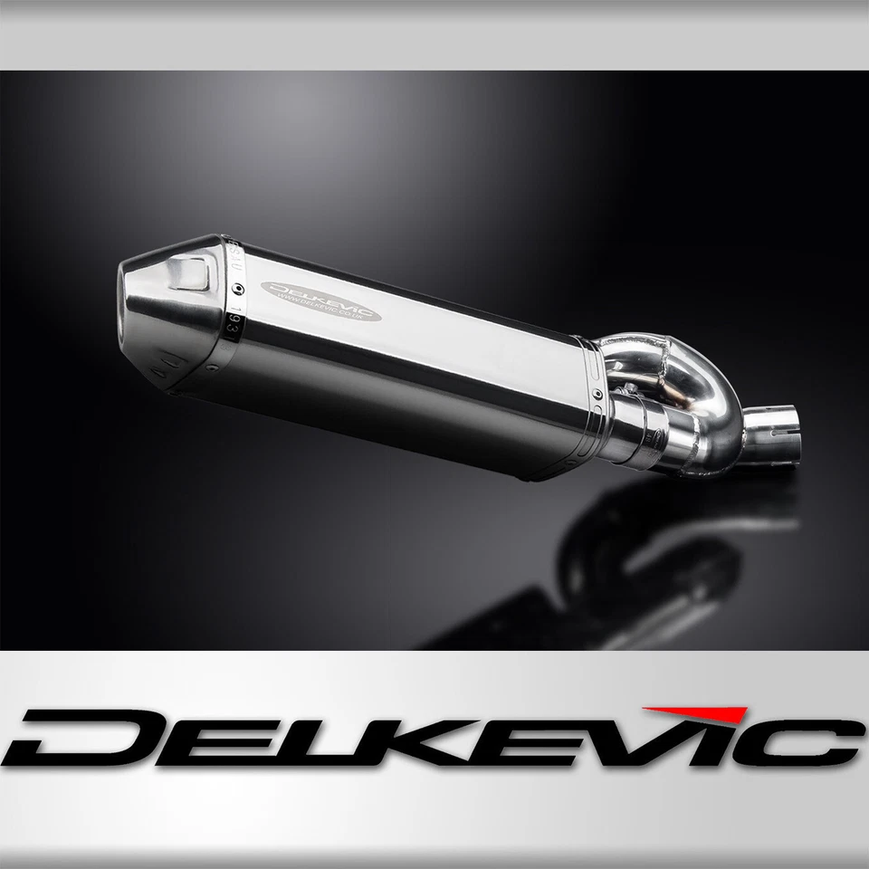 Silenciador de escape de acero inoxidable TriOval Triumph Street Triple R S RS 17-21 Slip On 13" Foto 1 de 4