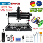 ?In Eu?Cnc 3020Puls 500W Grbl Pcb Wood Milling Router Engraver 10W Laser Machine