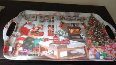 Father Christmas/Santa Claus Large Melamine Tray from the Leonardo Collection - Image 1 of 4