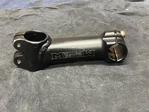 Wings 1 1/8" 110mm 26.0 Clamp Threadless Black Aluminum Stem - Picture 1 of 7