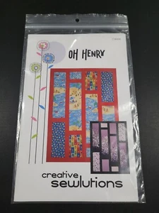 PATRÓN DE EDREDÓN CREATIVO SEWLUTIONS OH HENRY ENVÍO GRATUITO - Imagen 1 de 2