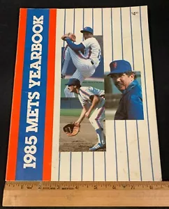 ANNUARIO VINTAGE UFFICIALE BASEBALL NEW YORK METS 1985 4121 - Foto 1 di 3