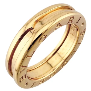 BVLGARI Ring US 5 3/8 EU50 K18 Pink Gold B-zero.1 1 band used - Picture 1 of 7