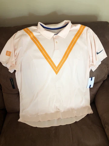 nike roger federer tennis Advantage polo shirt NWT size XL  mens Cover