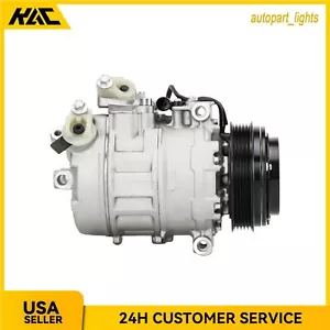 A/C Compressor & Clutch For BMW E46 M3 E60 Z3 320i 323Ci 323i 325Ci 328i 525i - Foto 1 di 11