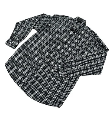 Burberry London Made In USA Men's Button Up Plaid Shirt. Size: L - Image 1 of 4