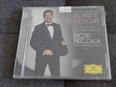 CD Hearts Delight The Songs Of Richard Tauber Piotr Beczala Nuevo Foto 1 de 3