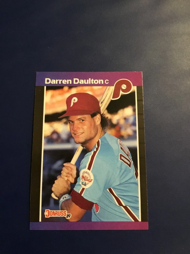 1989 Donruss # 549 DARREN DAULTON Philadelphia Phillies Great Card !  - Image 1 of 1