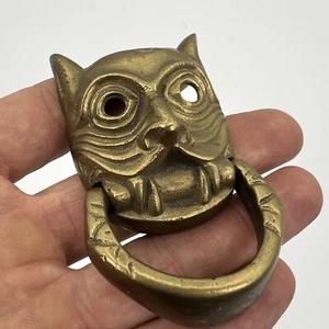 Batacchio Battiporta antico in ottone piccolo battente Cattedrale di Durham - Foto 1 di 7