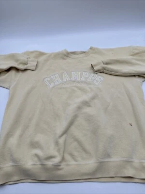 Suéter Champs Atlanta sin marca para hombre X-grande bordado deletreado... #17630 Foto 1 de 4