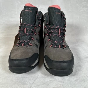 Hi-Tec Waterproof Boots Men Size 8 M Brown Dri-Tec Mid Hiking Casual NWT - Picture 1 of 8