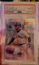 1997 Score 156 Ken Griffey Jr. Artist's Proof Holofoil PSA 10 POP 2 Mariners HOF