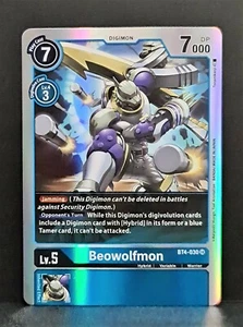 Digimon Card Game Beowolfmon BT4-030 SR Super Rare Great Legend - Imagen 1 de 3