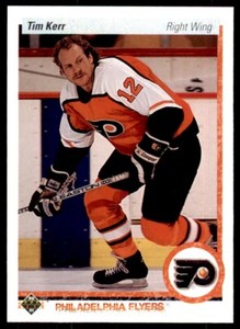 1990-91 Upper Deck. Tim Kerr . Philadelphia Flyers #247