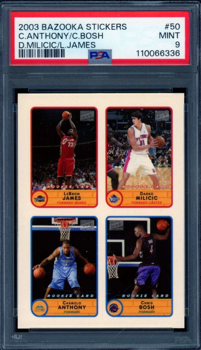 Topps Carmelo Anthony Basketball Rookie Sports Trading Cards for