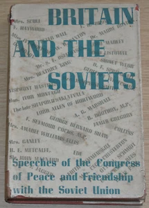 BRITAIN AND THE SOVIETS Anglo Russian Peace Congress Communism History Pub 1936 - Picture 1 of 3