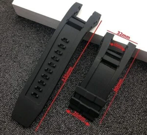 32mm Strap Rubber Silicone Watchband For Invicta Subaqua Noma 4 IV - Picture 1 of 9