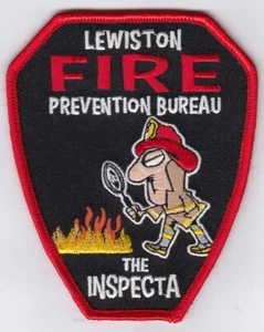 Maine Lewiston Fire Prevention Bureau Patch - Bild 1 von 1