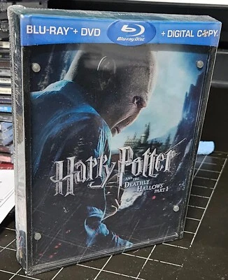 Blu-Ray: Harry Potter & Deathly Hallows Part 1. HEAVY LENTICULAR ACRYLIC, SEALED - Image 1 of 3