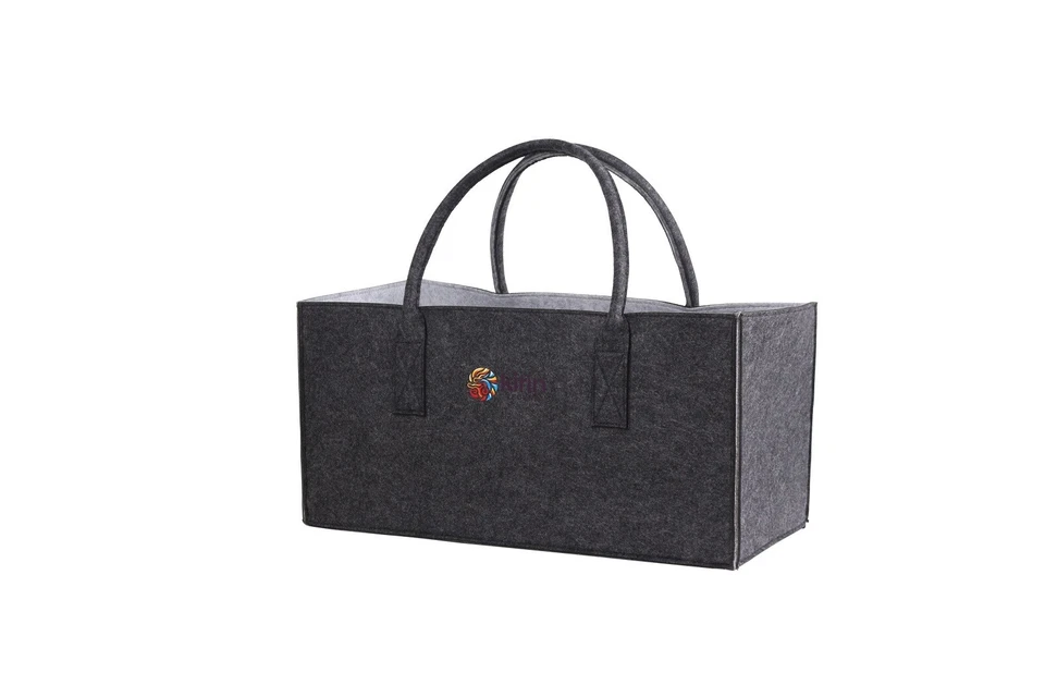 KIRIN Hochwertige Filz-Einkaufstasche Tragetasche Aufbewahrungstasche Kaminholztasche