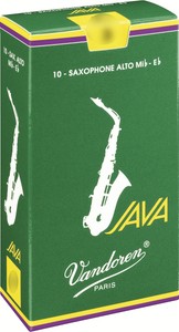 Reed Of Saxophone Alto MIB / Eb Vandoren Java - Box Of 10 Reeds