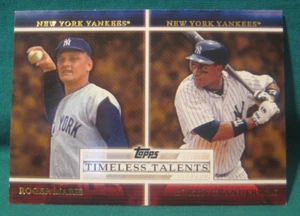Topps #TT-24 2012 Timeless Talents-Roger Maris & Curtis Granderson-#1410 - Imagen 1 de 2
