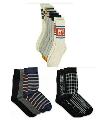 Paquete de 4 calcetines al tobillo para hombre Jack & Jones talla única mezcla de algodón liso/a rayas 6-11 Foto 1 de 2