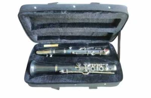 Bb Clarinet 17 Key Bakelite Body with Case Accessories Clarinet With Box - Picture 1 of 6