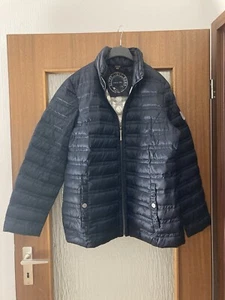 Jacke, Barbara Lebek, dunkel blau, Größe 44, echte Daunen, Steppjacke - Bild 1 von 9