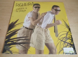 Righeira – Vamos A La Playa Italy 1988 LP Album SIGILLATO - Imagen 1 de 2