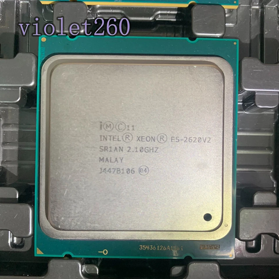 Intel Xeon E5-2620 V2 LGA2011 Server CPU Processor 2.10 GHz 80W 15MB 6 Core - Image 1 of 1