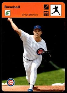 2004 DONRUSS LEAF SPORTCASTER /20 Greg Maddux Auto Chicago Cubs #17 - Picture 1 of 2