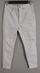 Everlane High Rise Skinny Jeans White Size 27 Ankle Womens Slim Denim EUC - Picture 1 of 8