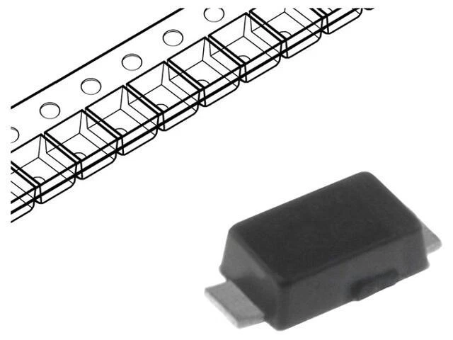 DIOTEC SEMICONDUCTOR 5X SMF16CA-DIO1010 Diode: transil 200W 17,8-19,7V 7,69A Bidirektional ±5% SMF DI