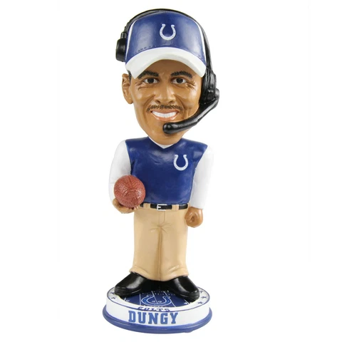 Tony Dungy Indianapolis Colts Knucklehead Big Head Bobblehead NFL Football Cover