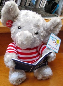 NEW/TAGS~ *EDWIN THE TALKING ELEPHANT*~ "BOOK OF 5 FAIRY TALES"~*ANIMATED PLUSH* - Picture 1 of 6