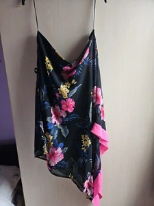 Gorgeous Jane Noman Floral One Shouldered Size 14 Dress - Picture 1 of 5