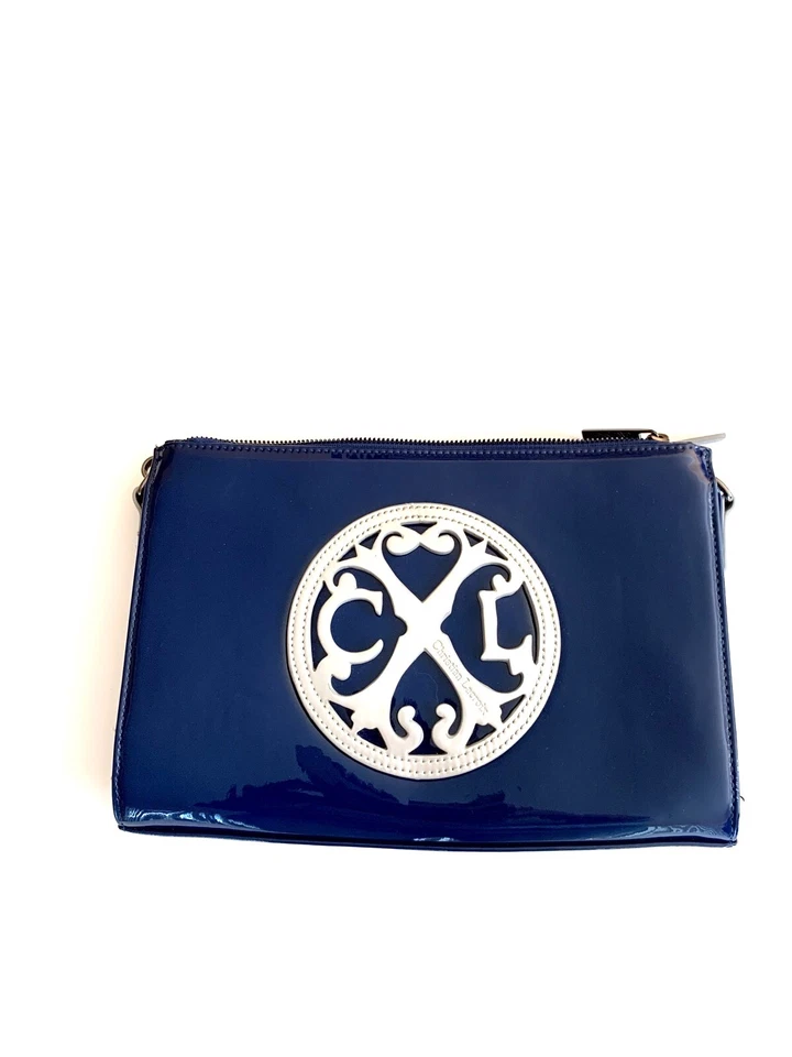 Bolso de hombro pequeño Christian Lacroix azul Foto 1 de 4