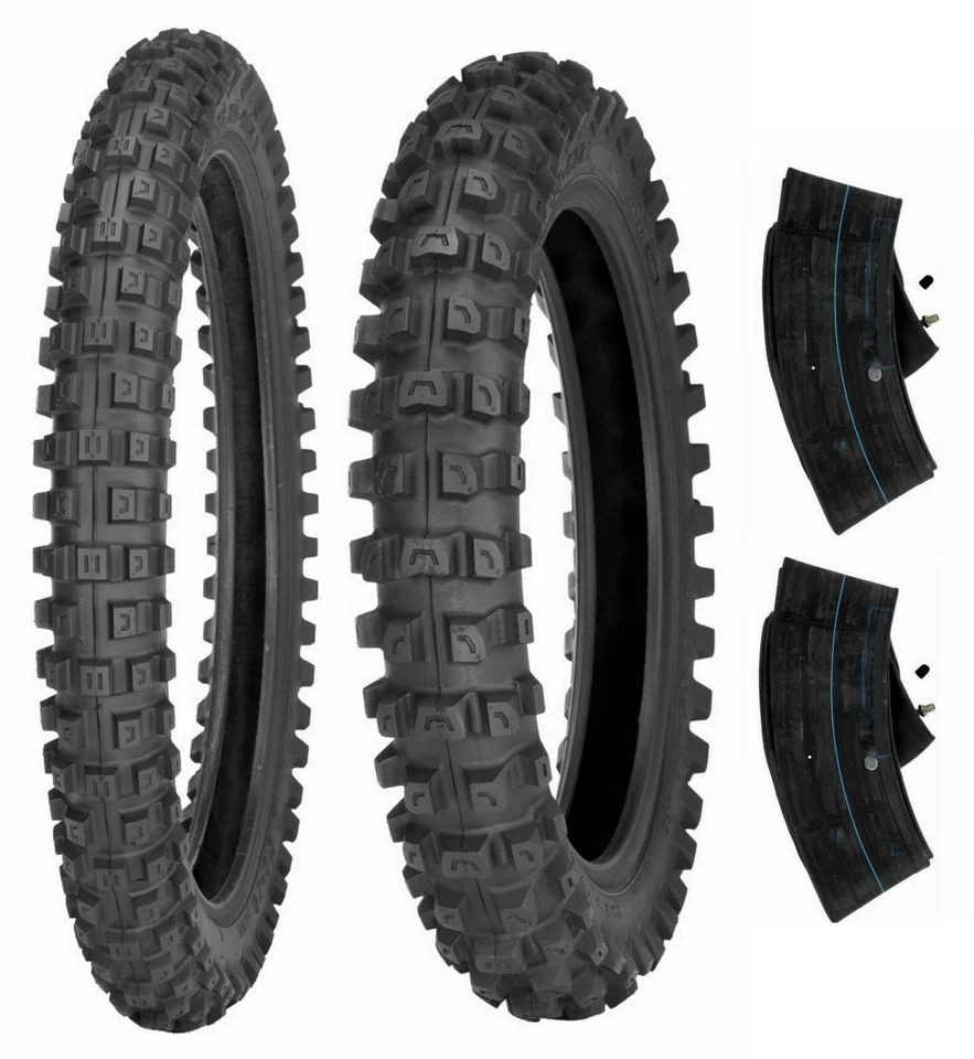 2.50-16 & 3.60-14 IRC GS45Z1 Tires & Tubes For Honda XR80, XR80R, CRF80, CRF80F - Image 1 of 1