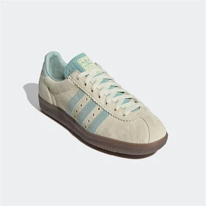 Adidas Padiham Trainers Sand Green Authentic Brand New - Picture 1 of 2